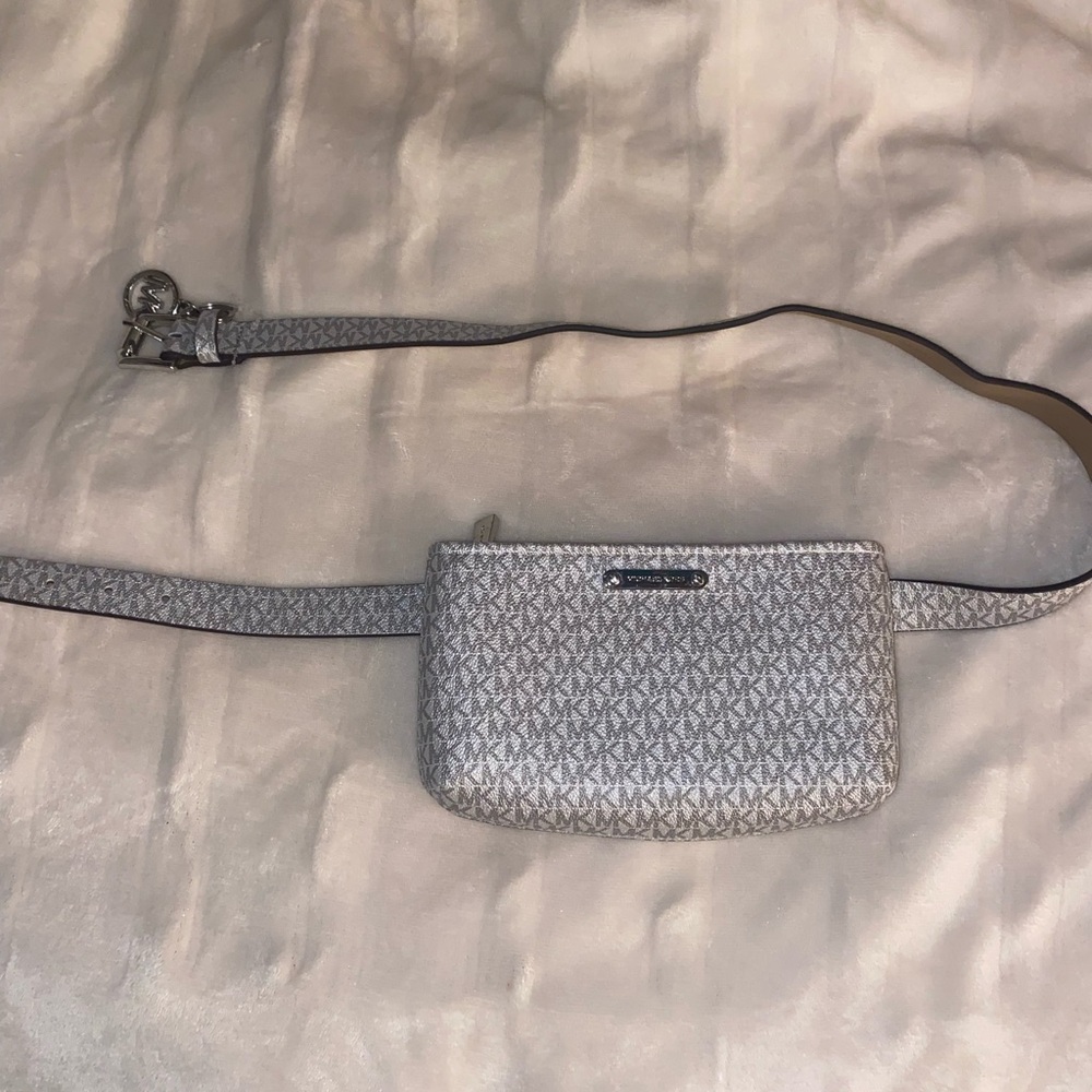 Michael Kors Silver Crossbody Bag